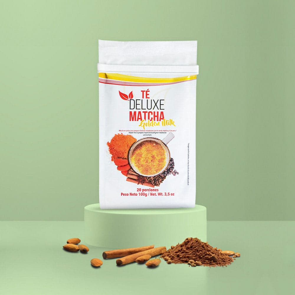 Té Deluxe Matcha Golden Milk by Fitmedistribucion