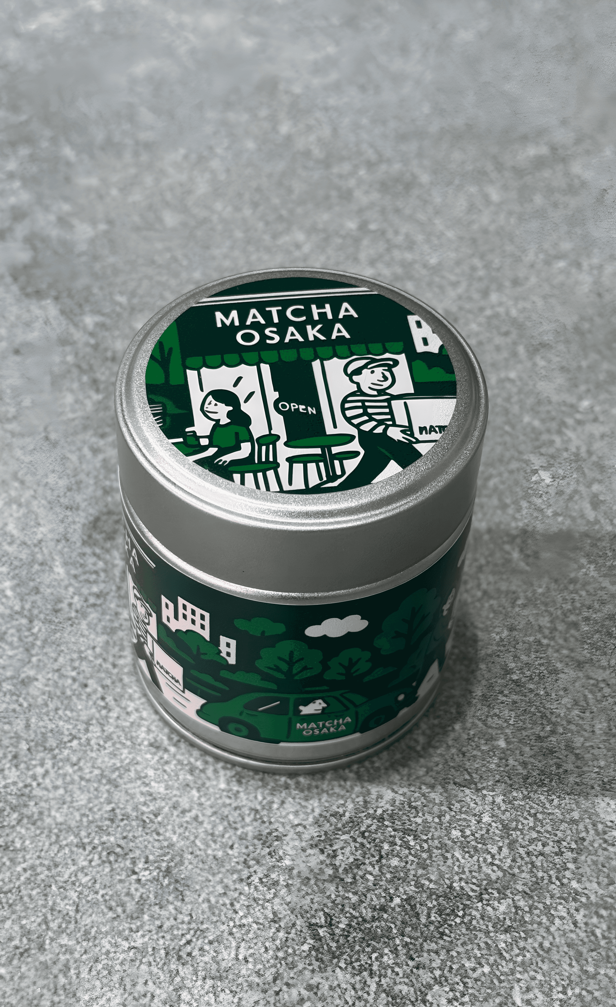 Ceremonial Matcha 30 grams بودر ماتشا درجة احفالية ٣٠ غرام by Matchaosaka -- matcha product image