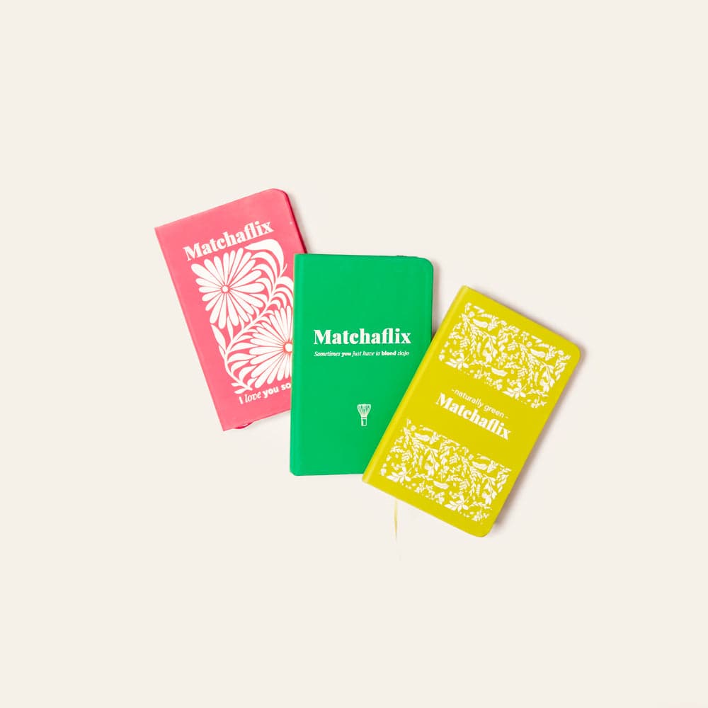 Matchaflix Official Notebook by Matchaflix -- matcha product image