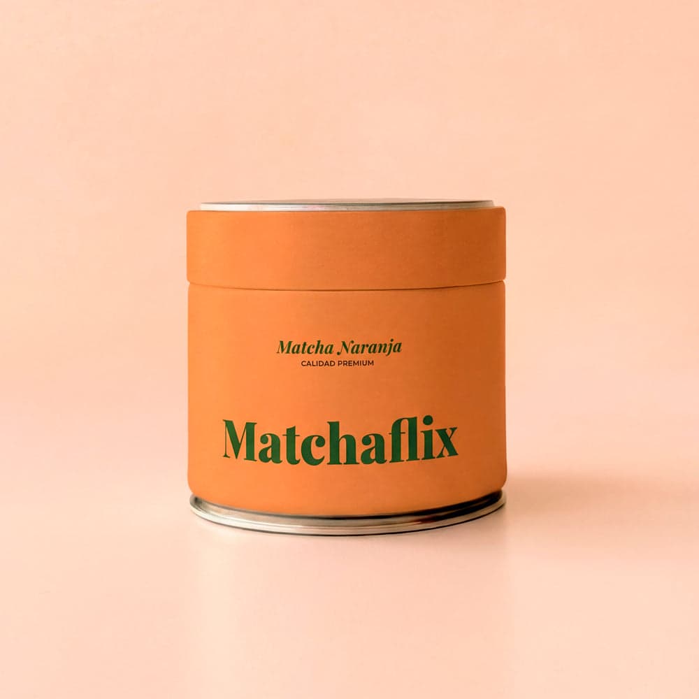 Premium Orange Matcha Tea by Matchaflix -- matcha product image