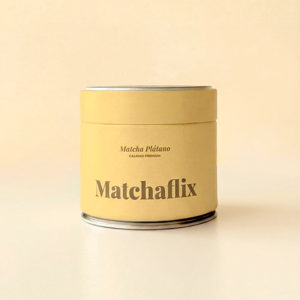 Té Matcha Premium Plátano by Matchaflix -- matcha product image