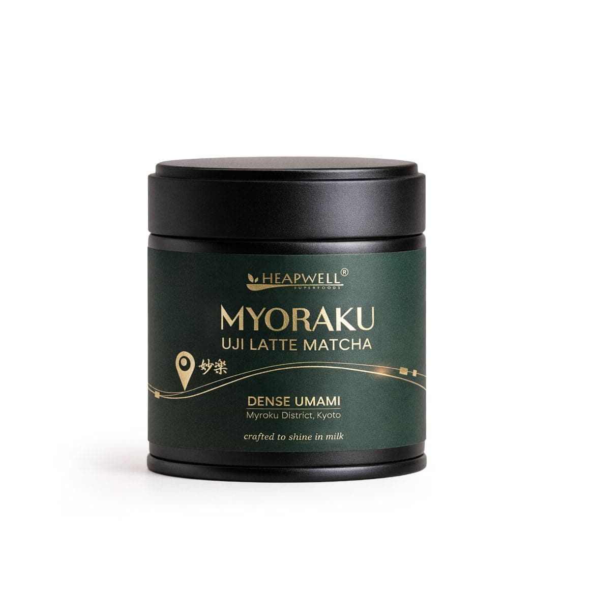 Myoraku Uji Matcha, 30g by Heapwell Superfoods -- matcha product image