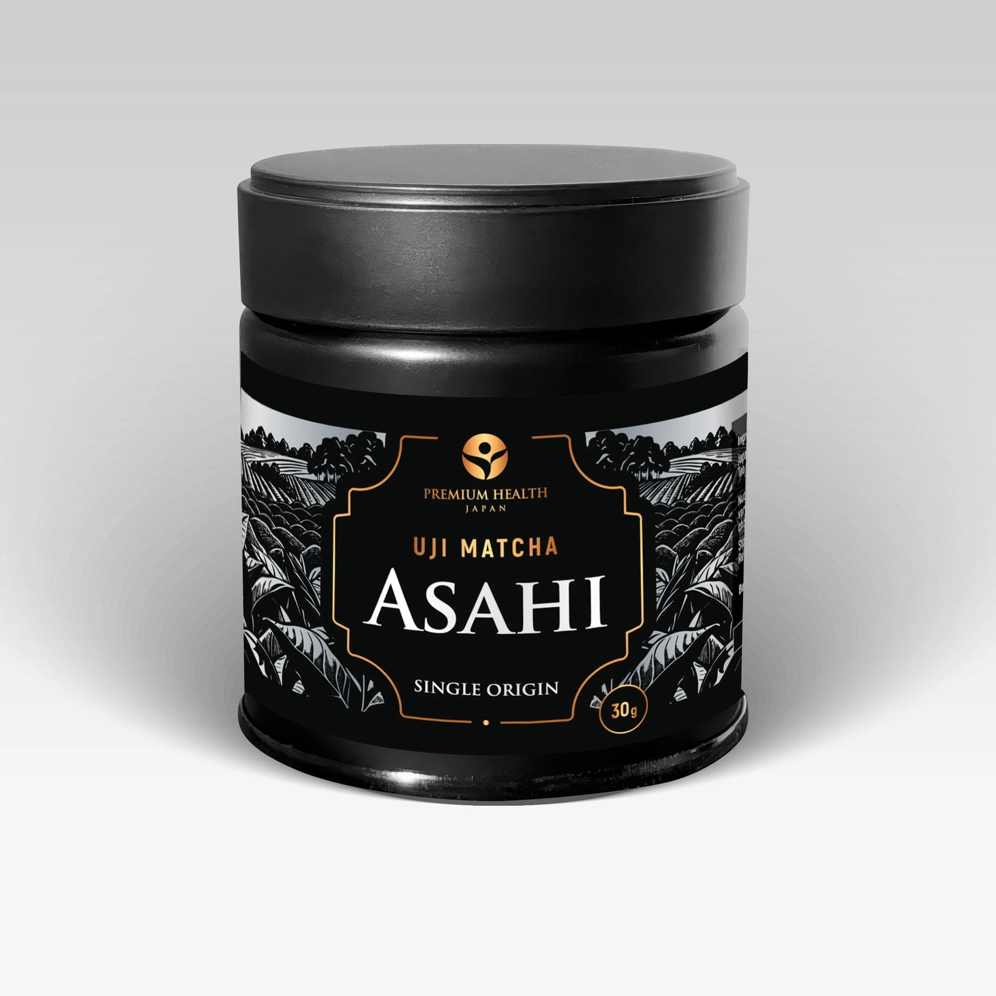 Uji Matcha Asahi – Hand-Picked Single-Cultivar Ceremonial (30g) by Premium Health Japan -- matcha product image