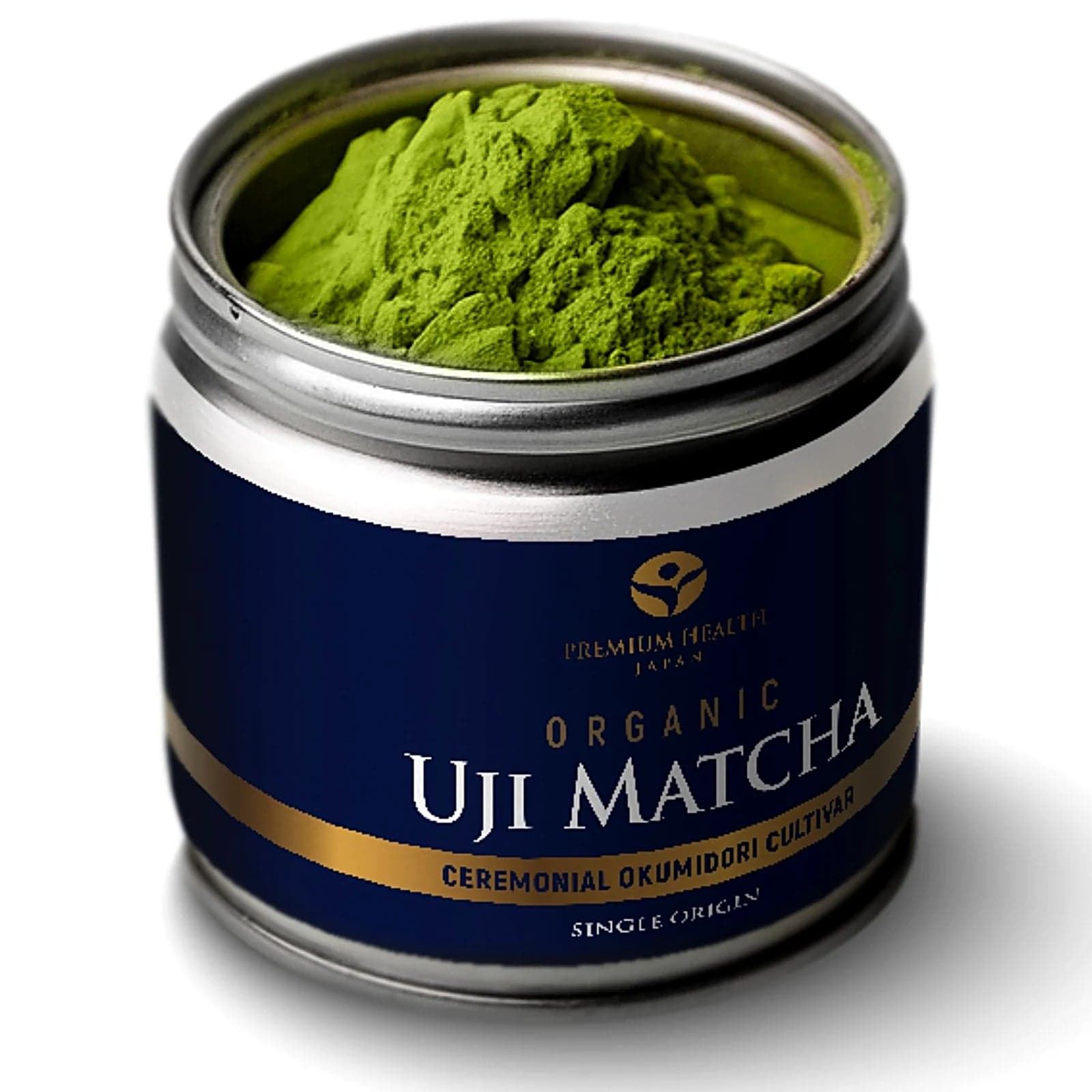 JAS Organic Uji Matcha – Single-Cultivar Okumidori (30g) by Premium Health Japan -- matcha product image