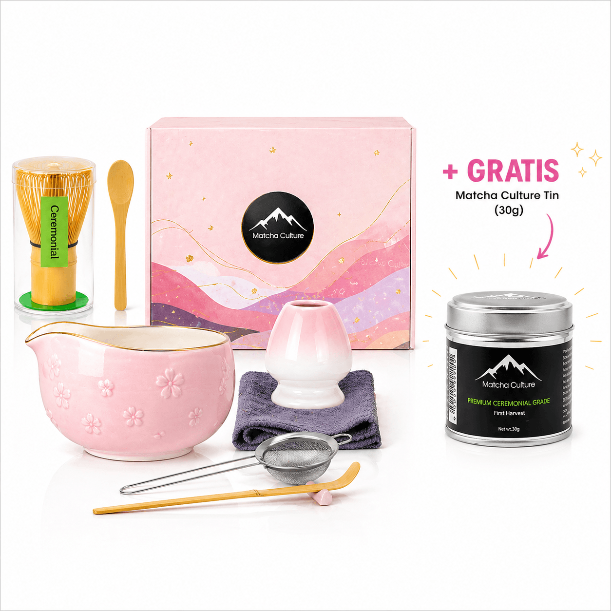 Matcha Blossom Set 花 — 9-teilig by Matcha-Culture -- matcha product image