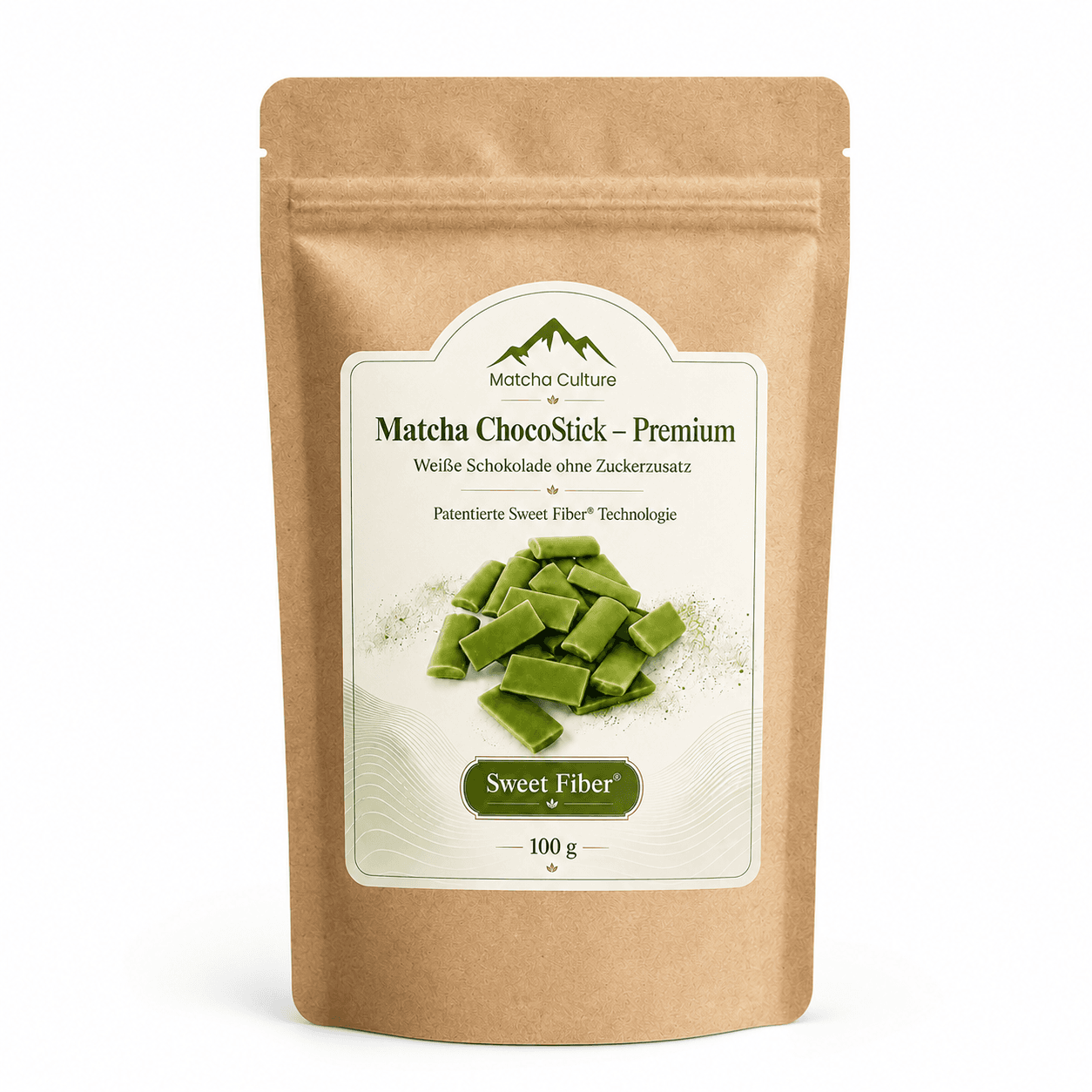Matcha Sweet Fiber ChocoSticks by Matcha-Culture