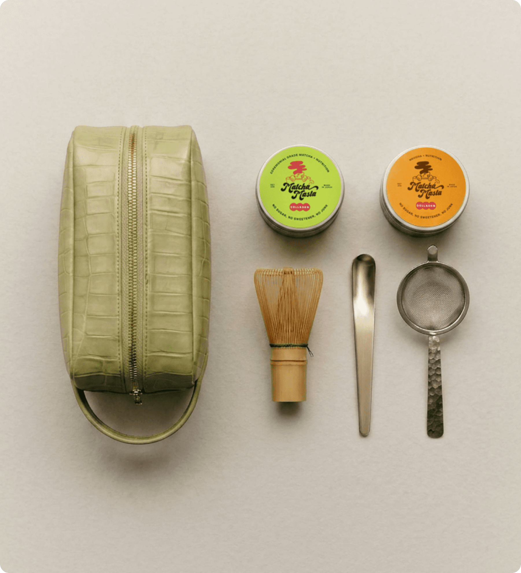 Matcha Masta Travel Kit: Mini Duo by Matchamasta -- matcha product image