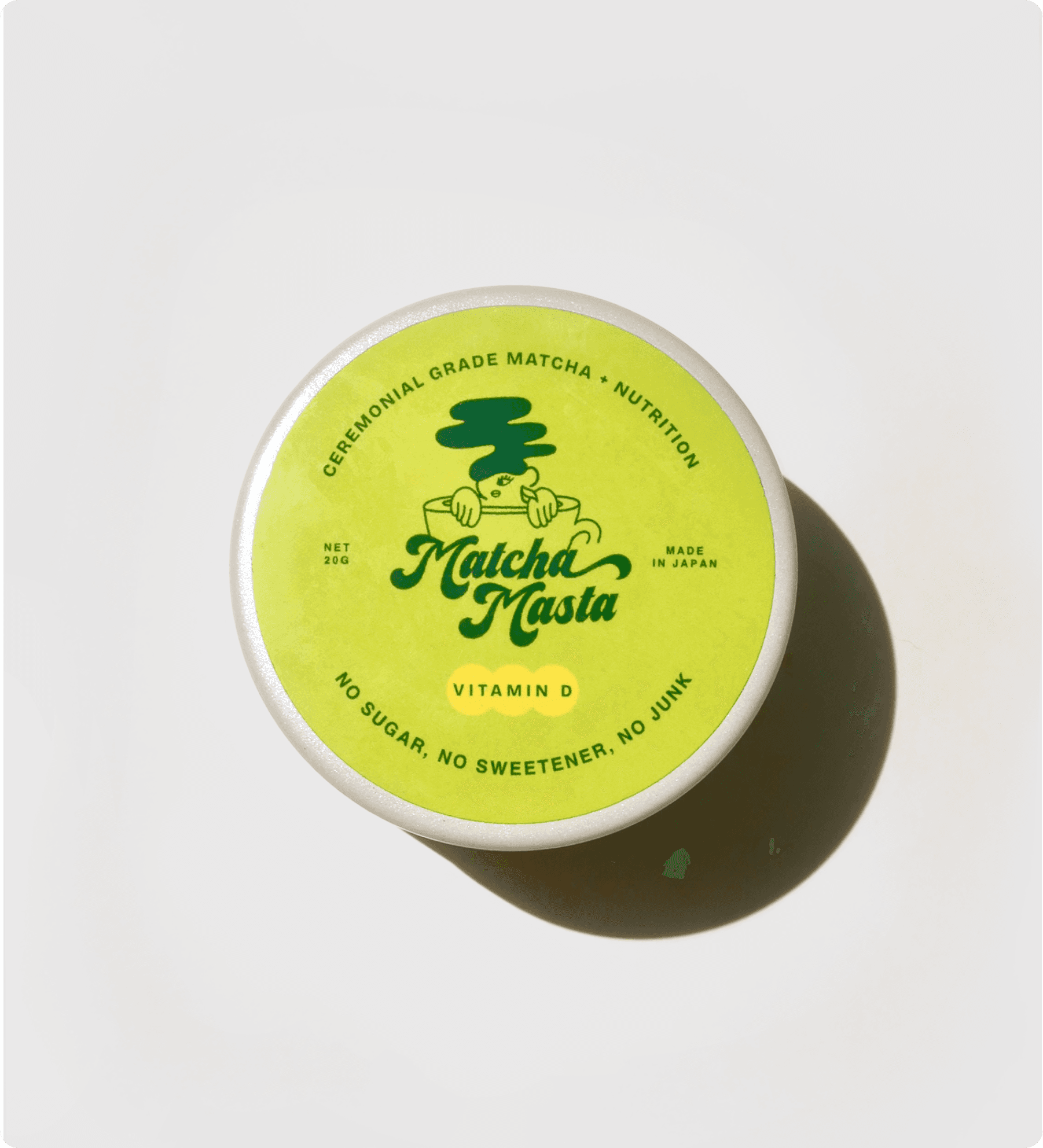 Mini Matcha + Vitamin D (20g) by Matchamasta -- matcha product image