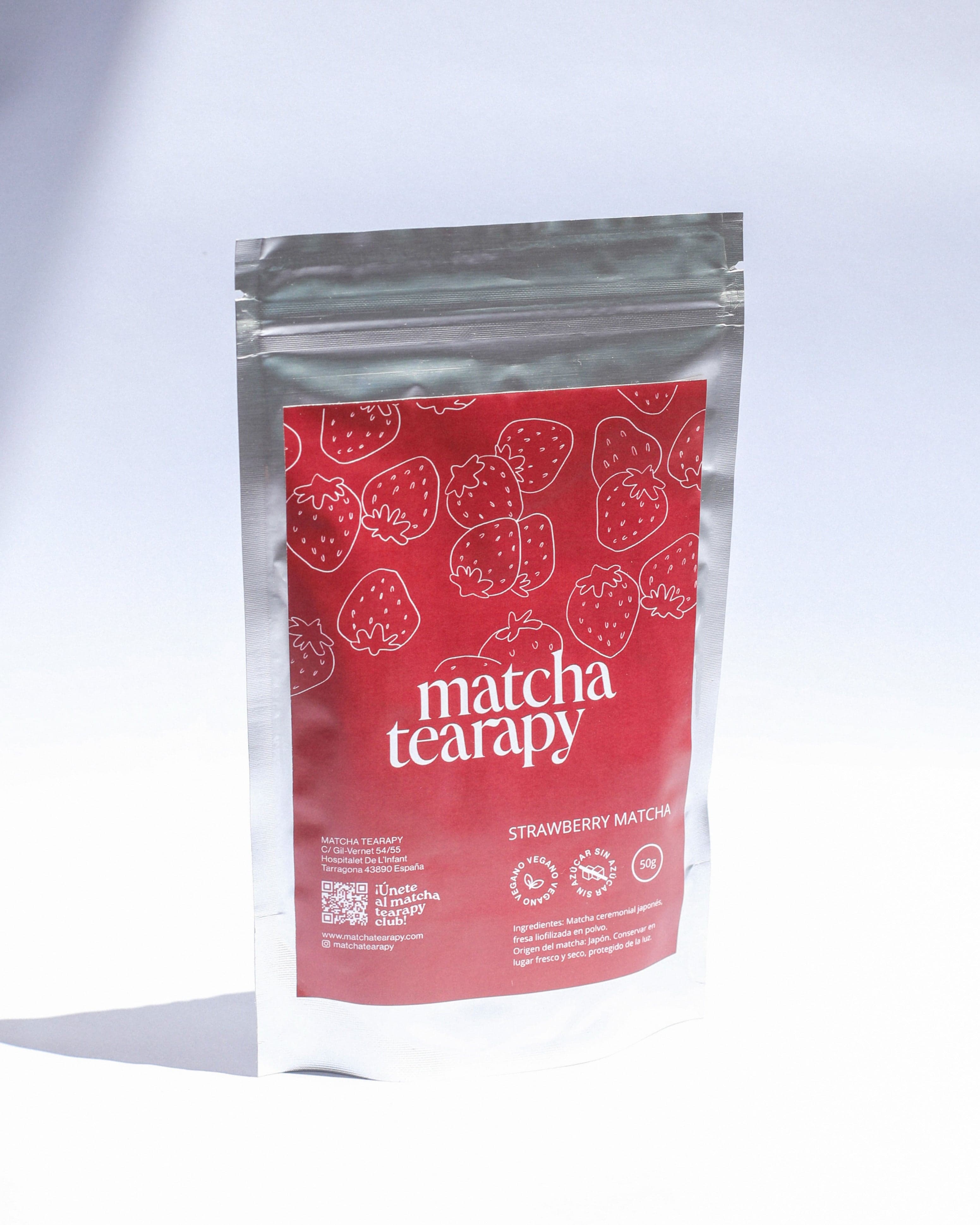 Strawberry Matcha 50g - Natural Blends by Matchatearapy