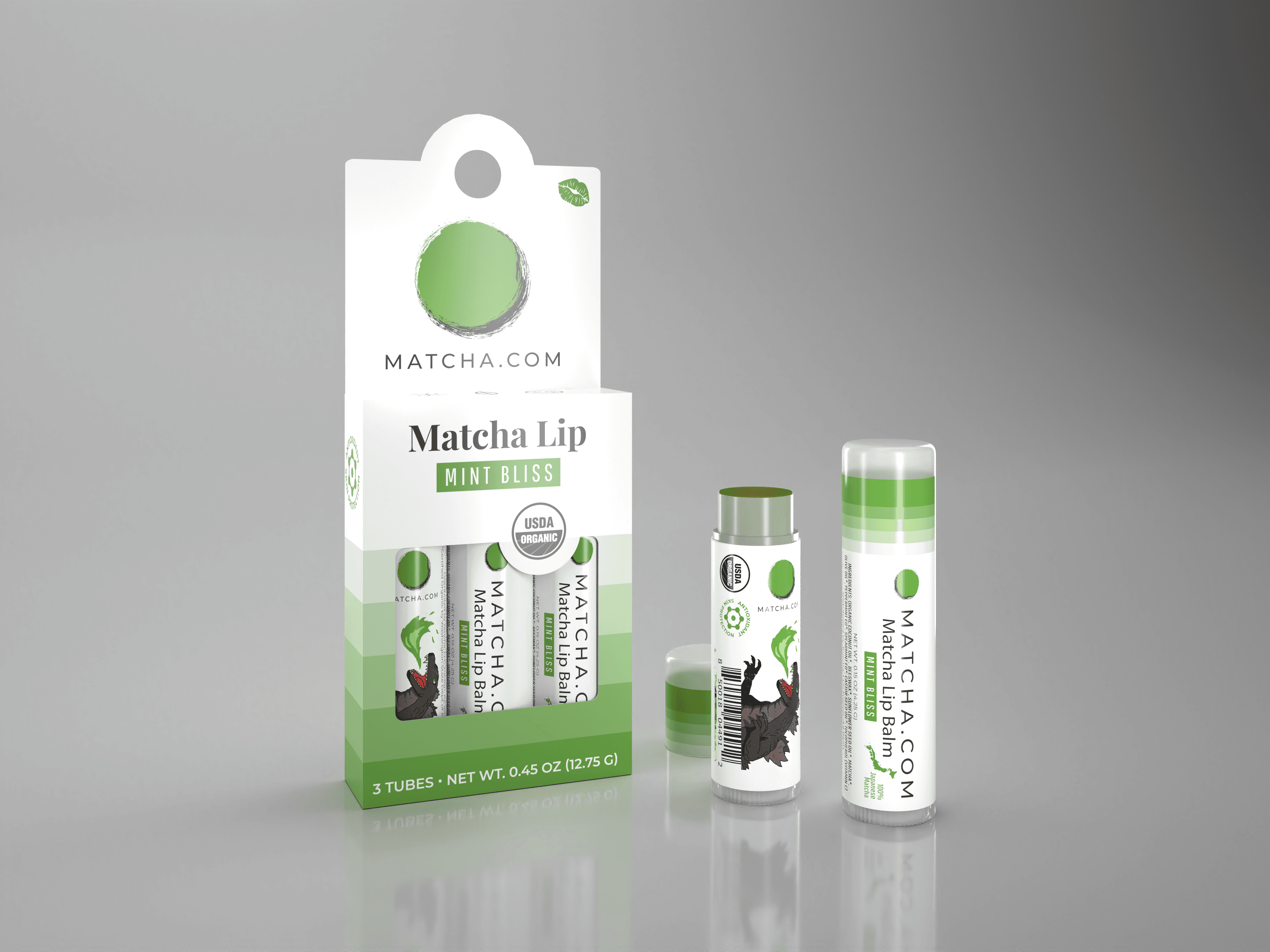Organic Matcha Lip Balm by Matcha.com -- matcha product image