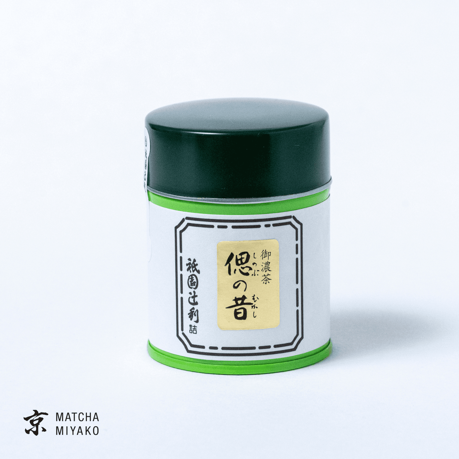 Shinobu no Mukashi 40g matcha powder by Matcha Miyako Webshop -- matcha product image