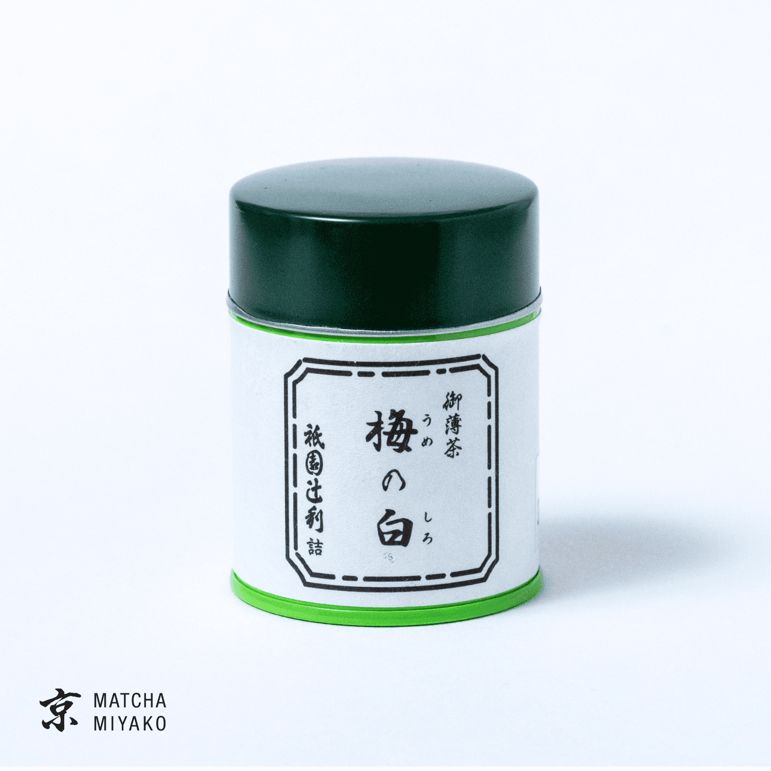 Ume no Shiro 40g matcha powder by Matcha Miyako Webshop -- matcha product image
