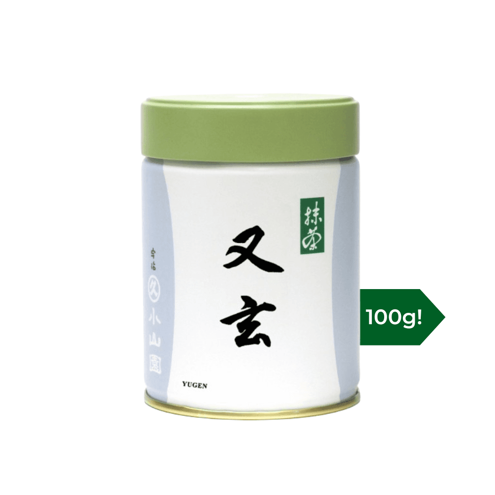 Yugen 100g matcha powder by Matcha Miyako Webshop -- matcha product image