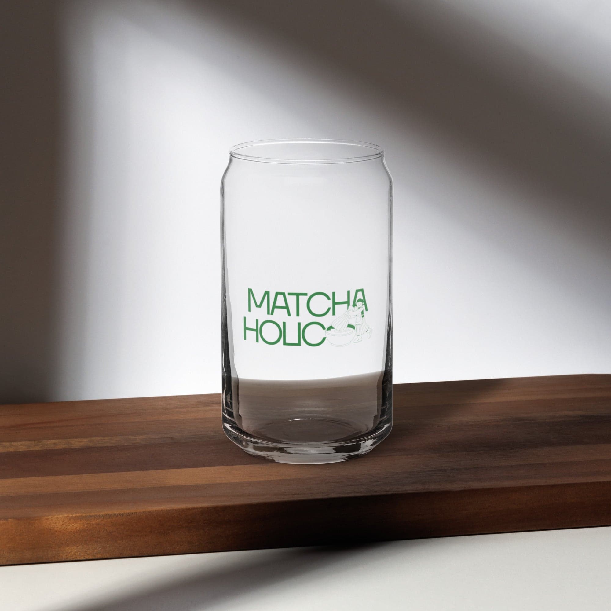 YOUR MATCHAHOLIC GLASS by Drinkmatchaholic -- matcha product image