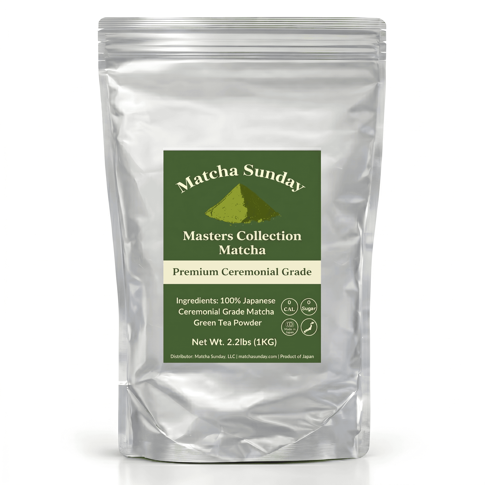 Masters Collection Matcha Powder 1 KG - Wholesale by Matcha Sunday -- matcha product image