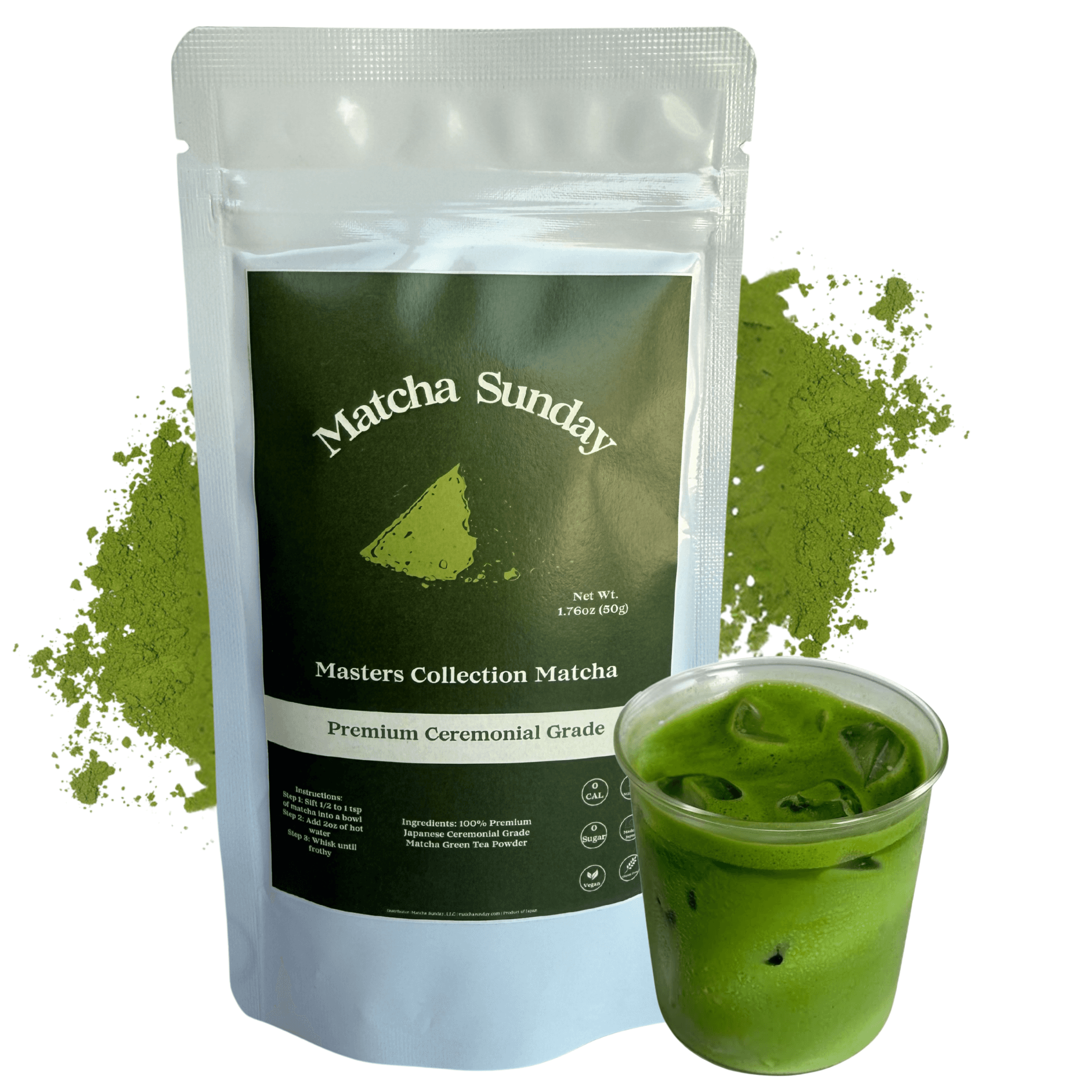 Masters Collection Matcha Powder (50g) by Matcha Sunday -- matcha product image