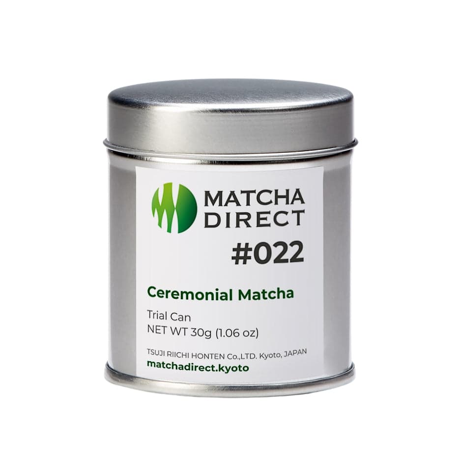 #022 Ceremonial Matcha - Trial Can 30g by Matcha Direct -- matcha product image
