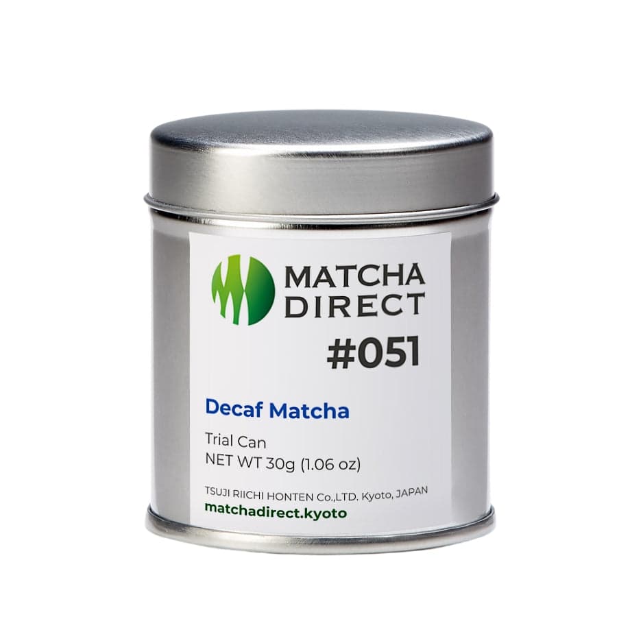 #051 Decaf Matcha - Trial Can 30g by Matcha Direct -- matcha product image