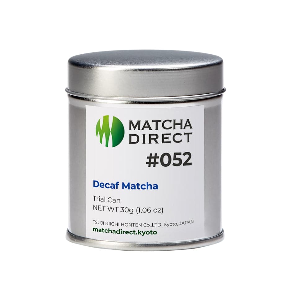 #052 Decaf Matcha - Trial Can 30g by Matcha Direct -- matcha product image