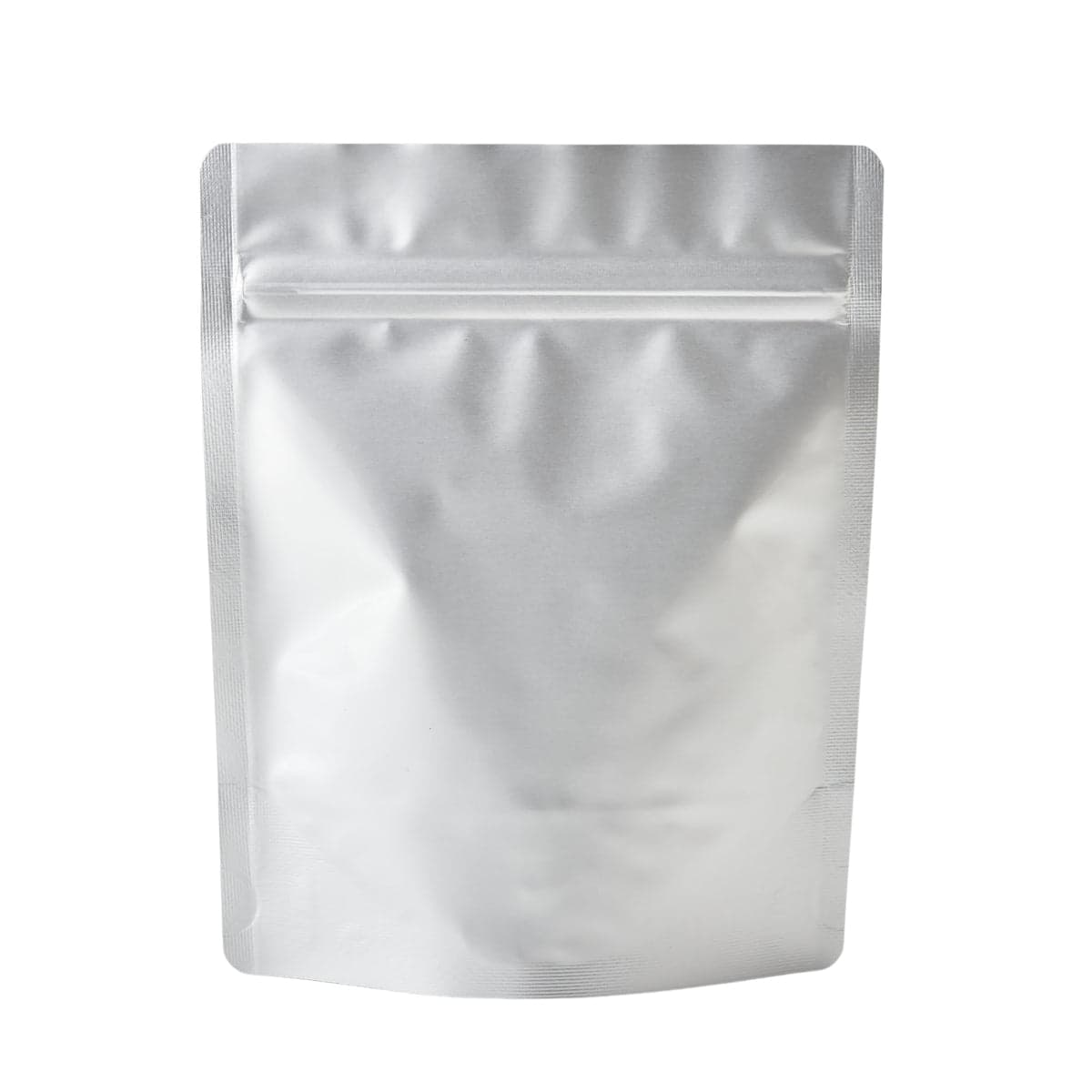 Sweetened Matcha White Label ZIPPER BAG - COLOR: SILVER - 200g by Matcha Direct